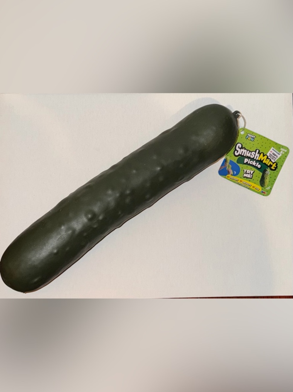 SmushMart Squishy Pickle - RMS - crazy fun - Five Below - ships ASAP